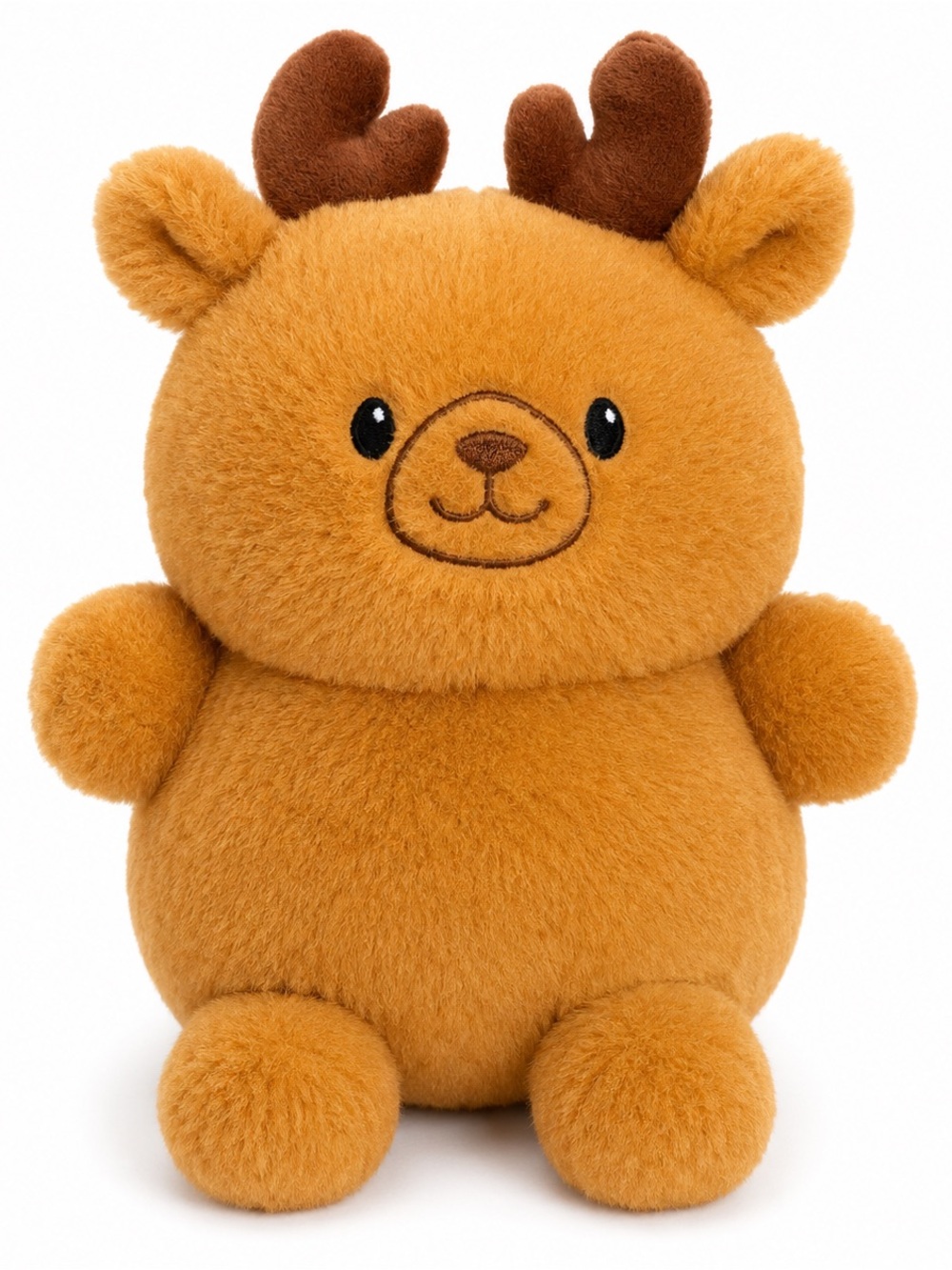 Animal Adventure Reindeer Plush Stuffed Animal Toy Brown Soft Christmas